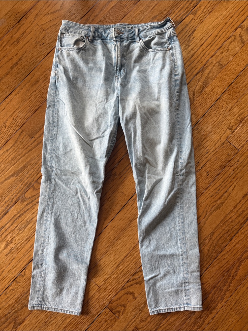 American Eagle Outfitters Light Blue Mom Jeans